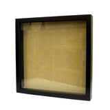 12x12 Diepe Doos Fotolijst, Zwart