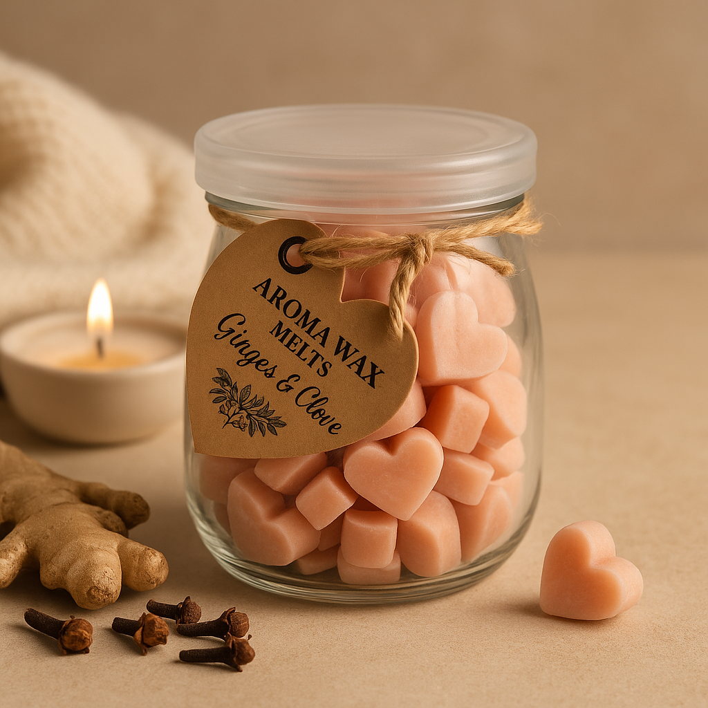 Wax Melts, ingefära och kryddnejlika