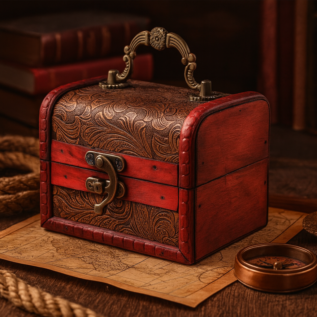 Cajas Coloniales MLrg - Estampado Floral