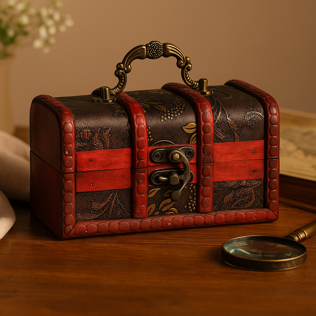 Große Kolonialboxen - Goldplatte