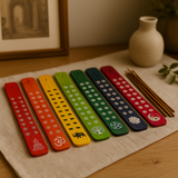 Portacenere per incenso, colori e design assortiti