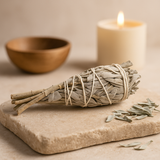White Sage Smudge Stick Torch 10cm