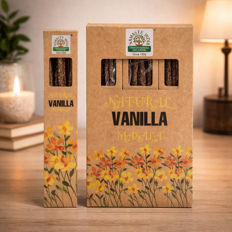 Natural Botanical Masala Incense – Vanilla, Incense Sticks