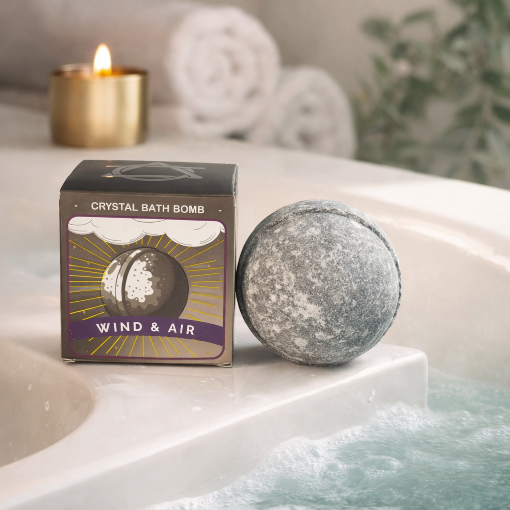 Elemental Crystal Bath Bomb - Air, Bath Bombs