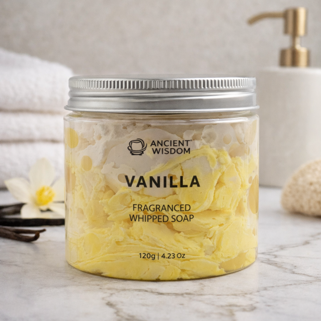 Vanilla Whipped Soap 120g