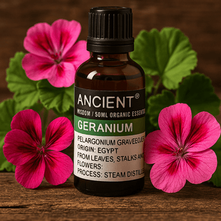 Geranium æterisk olie økologisk 50ml