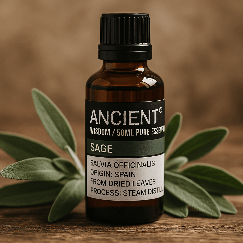 Aceite esencial de salvia 50 ml