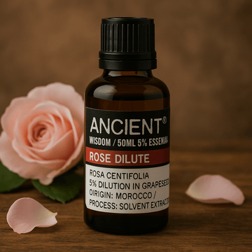 Gül Esansiyel Yağı %5 Üzüm Çekirdeği Yağında 50ml
