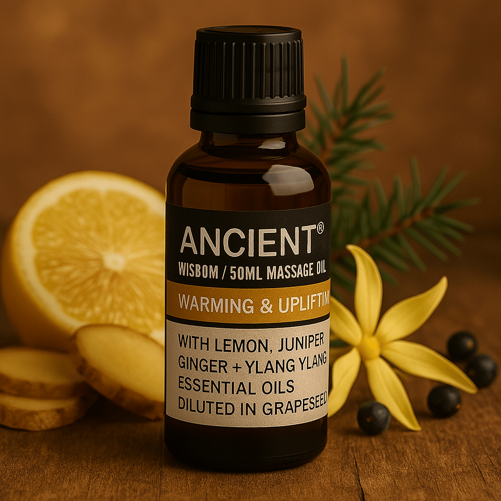 Warm & Uplifting Massage Oil - 50ml