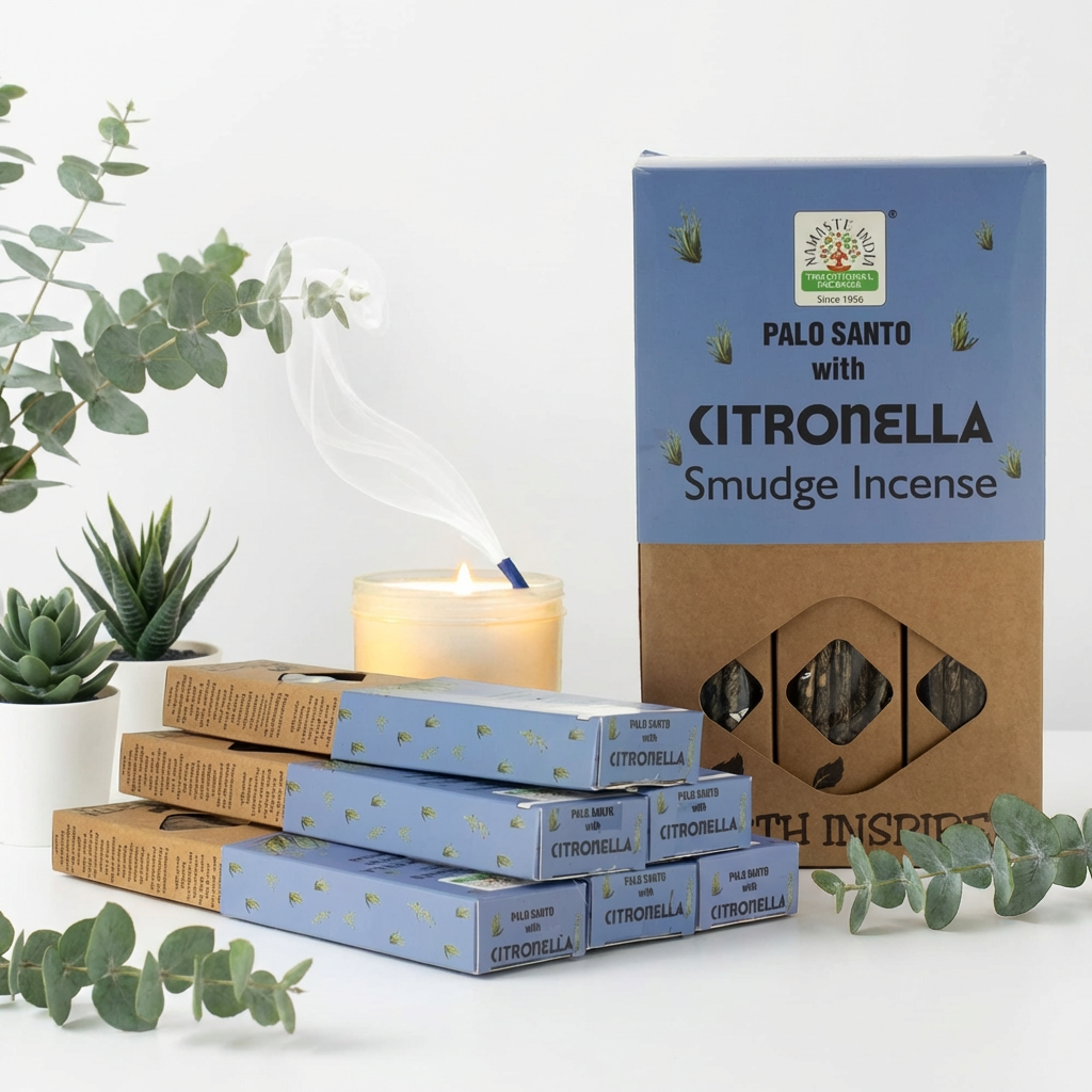 Earth Inspired Smudge Incense – Citronella, Incense Sticks