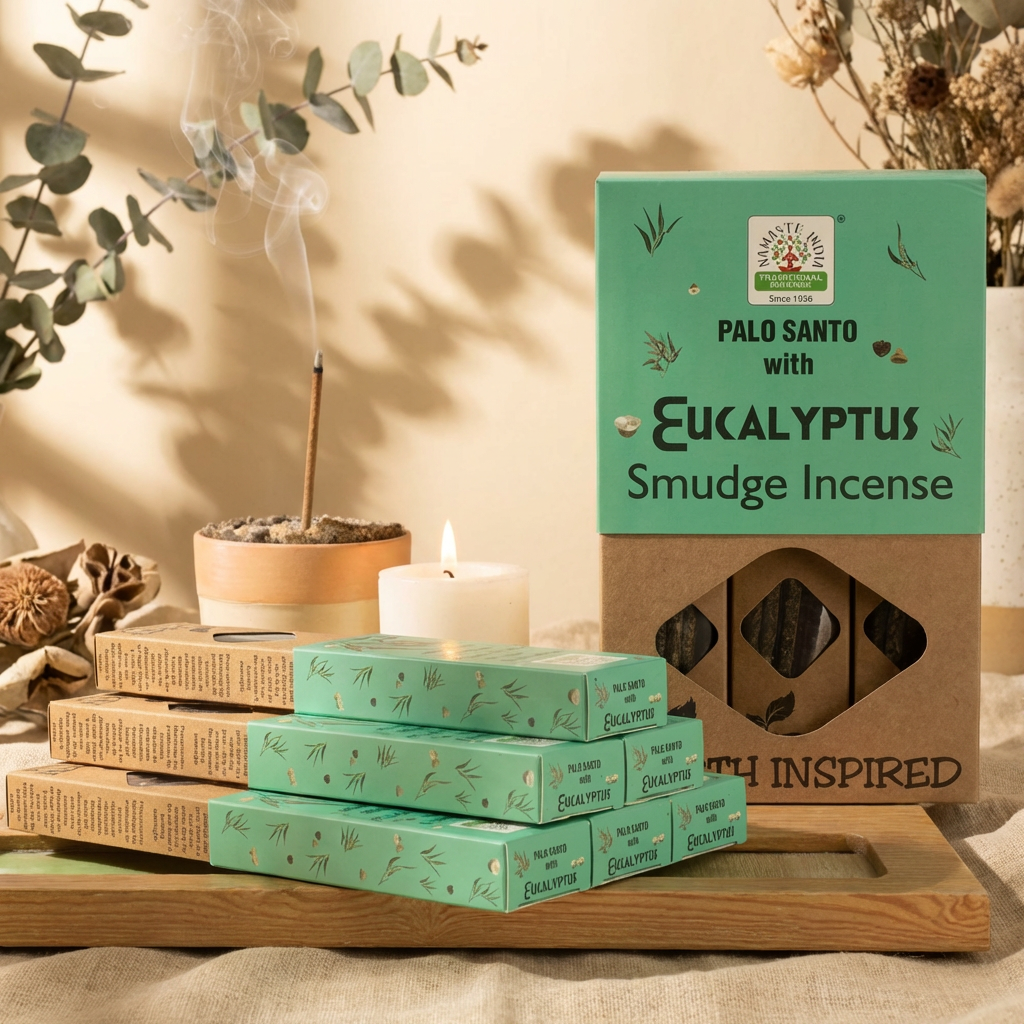Earth Inspired Smudge Incense – Eucalyptus, Incense Sticks