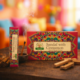 Namaste Mandala Masala Incense – Sandal with Cinnamon, Incense Sticks