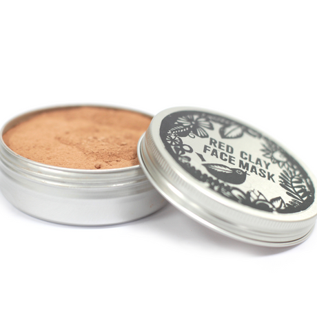 Agnes Cat Red Clay Face Mask