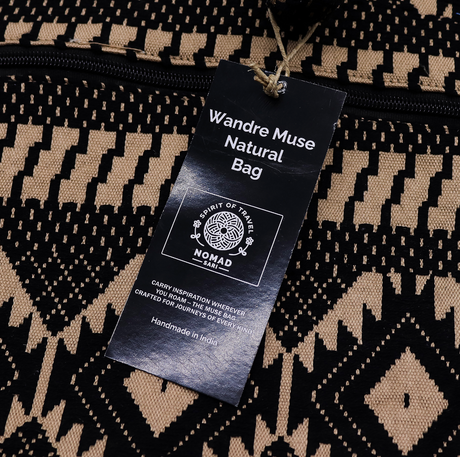 Jacquard Natural Bags Desert Loom Wander Muse Bag
