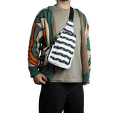 Жакардови естествени чанти - Атлас Номад - Чанта през рамо