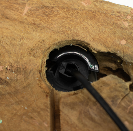 Candeeiro DriftGlow Abajur Meia Lua Estalido – Cinzento