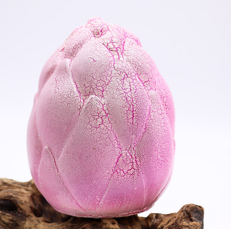 Abajur DriftGlow com Abajur em Flor de Lótus Estaladiça – Roxo