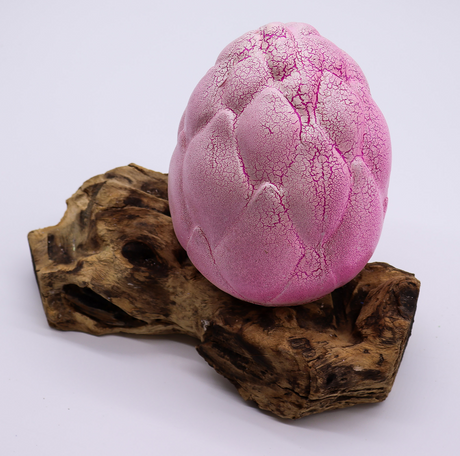 Abajur DriftGlow com Abajur em Flor de Lótus Estaladiça – Roxo