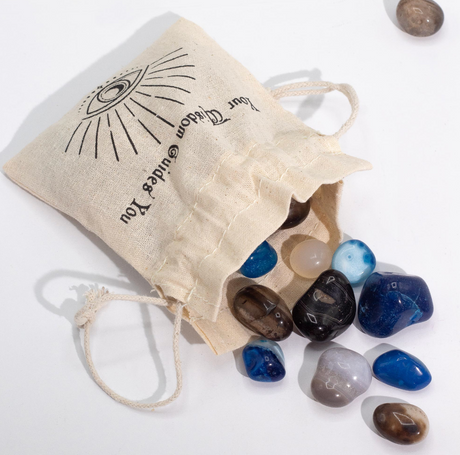 Bulk Mixed Agate 1Kg Aprox 70 Stones