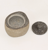 Natural Riverstone Grounding Pot Small Aprox 9X7Cm