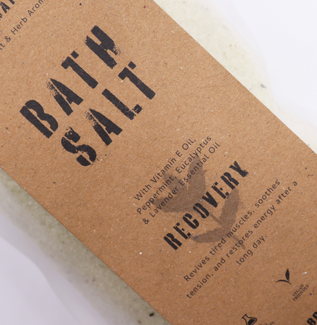 Greenman Rituals Menthol Aromatherapy Epsom Bath Salt Recovery