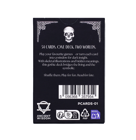 Memento Mori Gothic Playing Oracle Cards