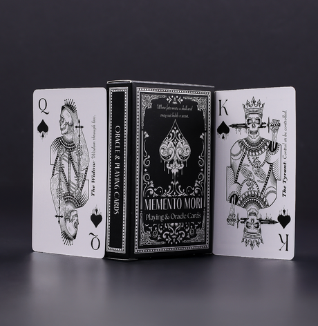 Memento Mori Gothic Playing Oracle Cards