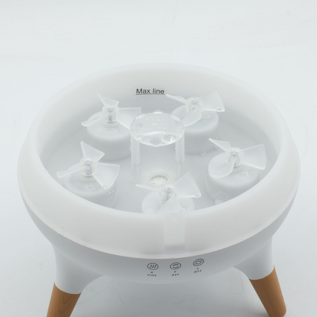 Аромадиффузор с эффектом медузы и меняющей цвет светодиодной подсветкой