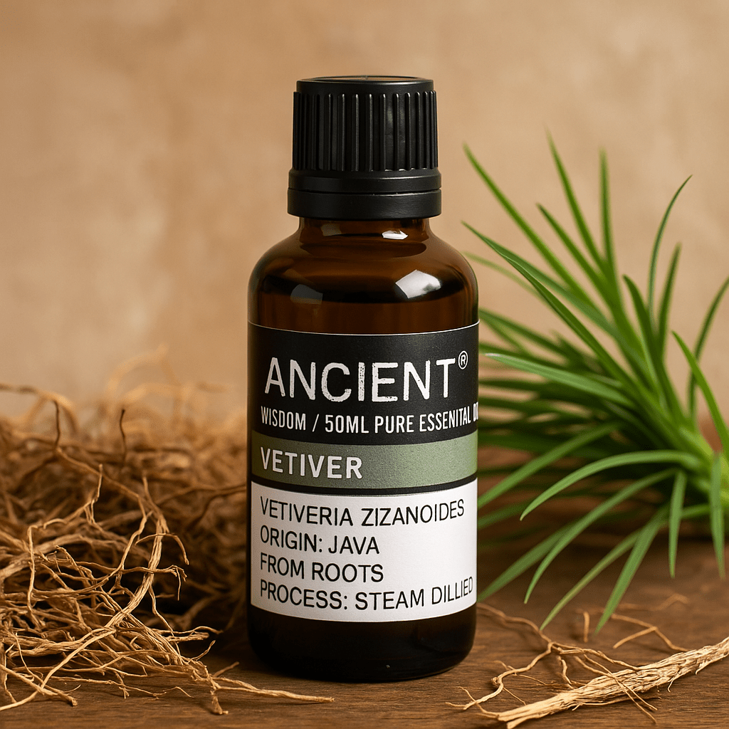 Aceite esencial de vetiver 50 ml