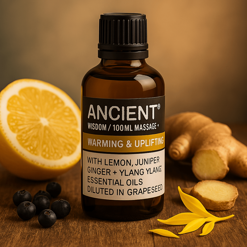 Warm & Uplifting Massage Oil - 100ml