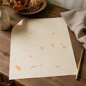 A4 - Lokta hantverkspapper (20 ark) - Ringblomma