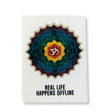 A5 Handmade Nepal Lokta Paper Notebook – Om Mandala - SHAMTAM.COM