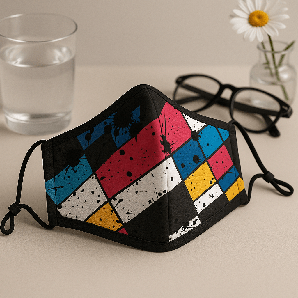 Adult Reusable Cloth Face Mask, Graffiti - SHAMTAM.COM