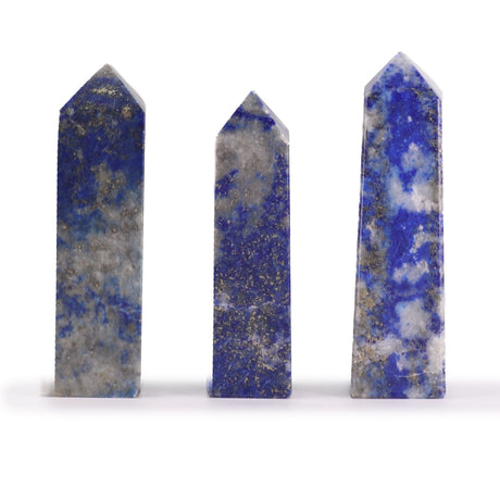 Afghan Lapis Lazuli Crystal Obelisk Point 3.5–5cm - SHAMTAM.COM