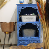 Bathroom Vanity - Albasia Bluewash - SHAMTAM.COM