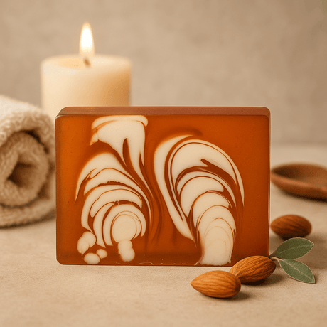 Almond Glycerin Soap Loaf, 1.2 kg - SHAMTAM.COM