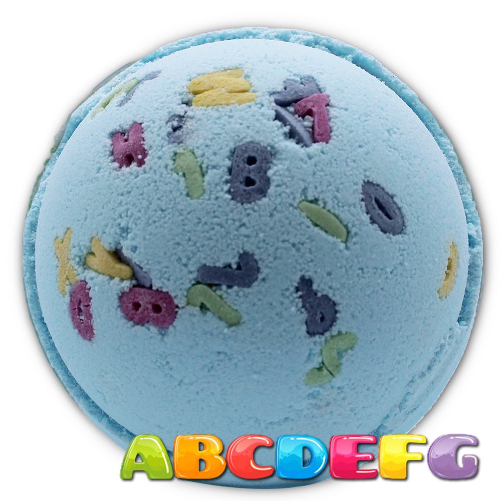 Alphabet Bath Bomb - Pomegranate & Cassis - SHAMTAM.COM