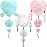 Aluminium Mobile - Hearts (assorted colors) - SHAMTAM.COM