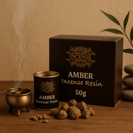 Amber Resin Incense 50g - SHAMTAM.COM