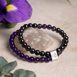 Amethyst Bracelet - Magnetic Crystal - SHAMTAM.COM