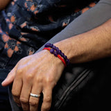 Amethyst Double Power Bracelets Gemstone - SHAMTAM.COM