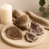 Amethyst Druse Mineral Specimens, Approx 20 Pieces Moroccan - SHAMTAM.COM