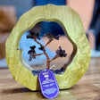 Amethyst Gemstone Tree Mango Wood Ring 60 Chips - SHAMTAM.COM
