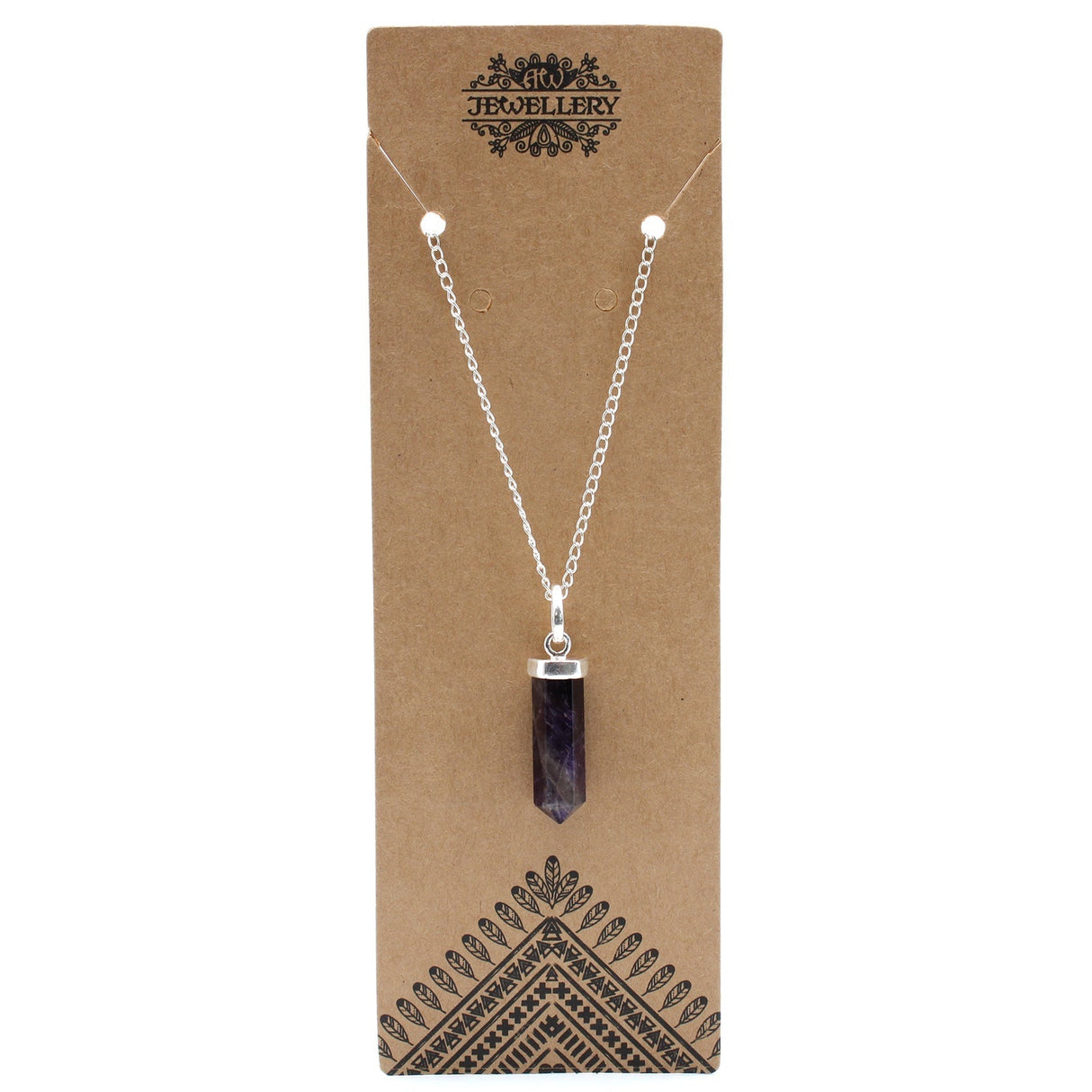 Amethyst Pendant - Gemstone Point - SHAMTAM.COM