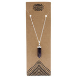Amethyst Pendant - Gemstone Point - SHAMTAM.COM