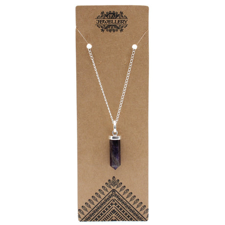 Amethyst Pendant - Gemstone Point - SHAMTAM.COM