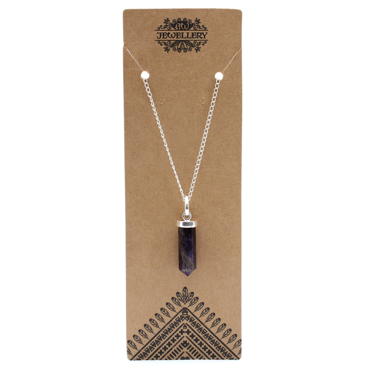 Amethyst Pendant - Gemstone Point - SHAMTAM.COM