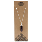 Amethyst Pendant - Gemstone Point - SHAMTAM.COM