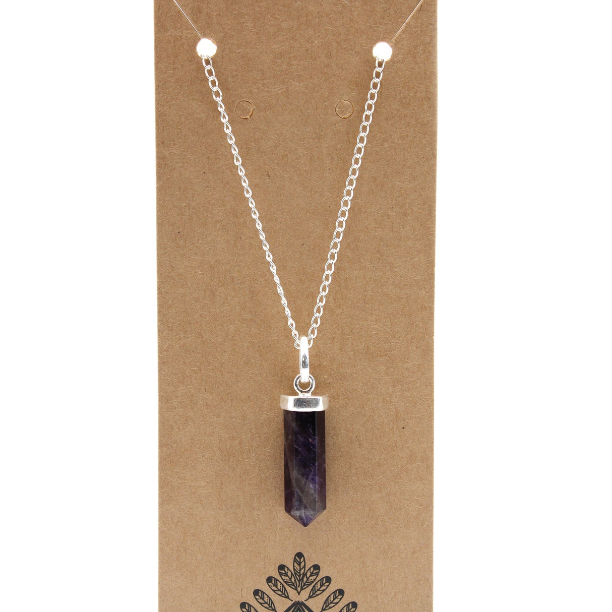 Amethyst Pendant - Gemstone Point - SHAMTAM.COM