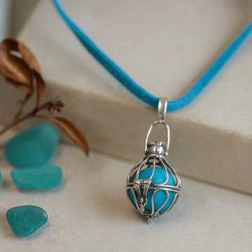 Angel Bell Necklace Sterling Silver 16mm Creativity